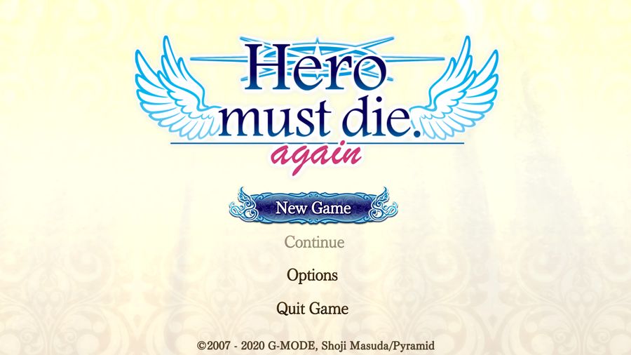 Hero must die. again